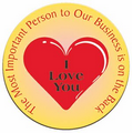 Heart Photo Hand Mirror (2.5" Diameter)